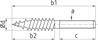 Dual Thread Screw
