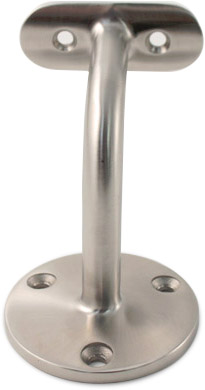 Satin Polished Stainless Steel Grade 316 Handrail Wall Brack