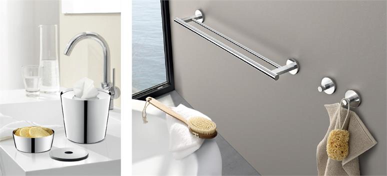 opdagelse Gå vandreture Giftig Zack Bathroom Accessories - Stainless Steel Accessories by Zack of Germany