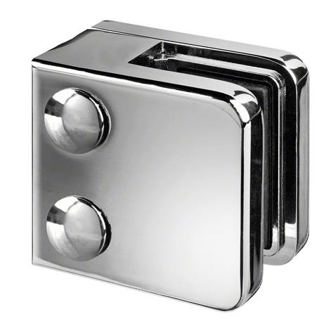 Square Glass Clamp SS316 Mirror Polished