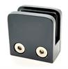 Anthracite Grey Square Glass Clamp 45x45
