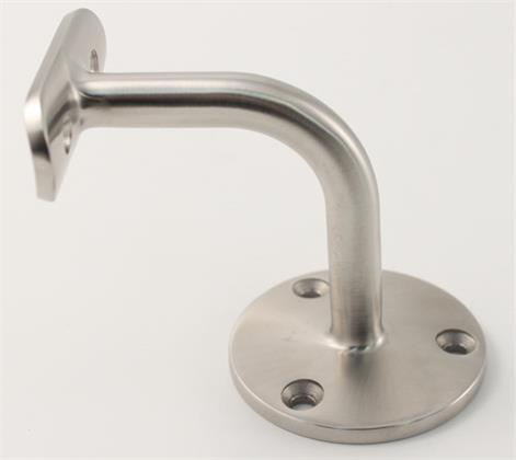 Satin Polished Stainless Steel Grade 316 Handrail Wall Brack